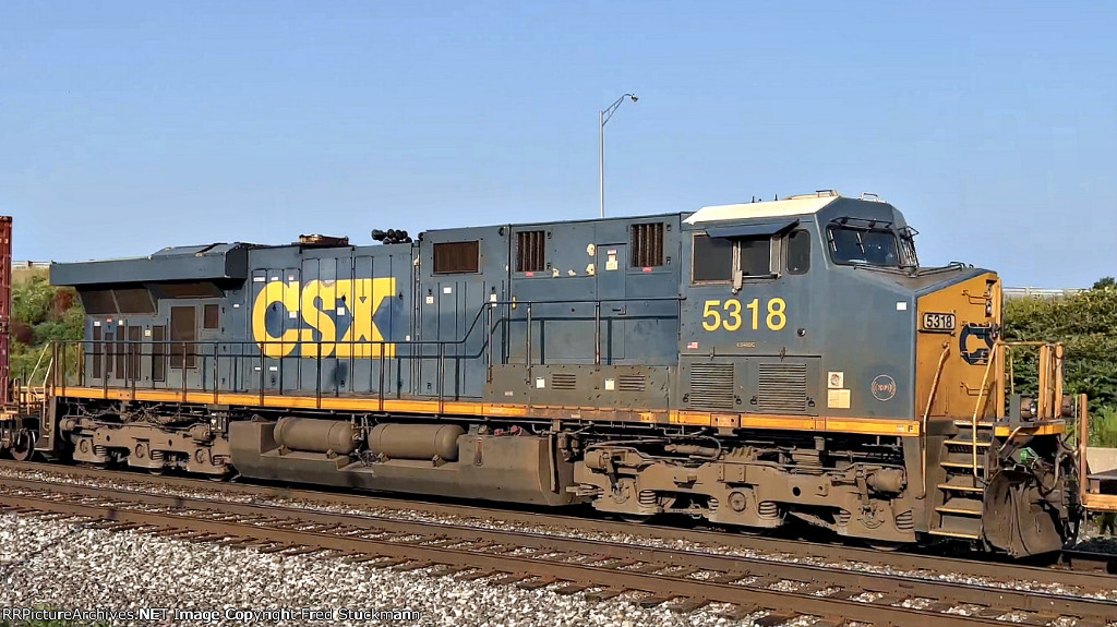 CSX 5318 is mid DPU.